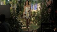 Gisele Bündchen grava comercial de sandálias em SP - Divulgação