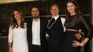 Guilhermina Guinle, Jack Vartanian, Adriane Galisteu e Isabeli Fontana no lançamento da nova loja do designer de joias em shopping nobre de São Paulo - Renata de Almeida