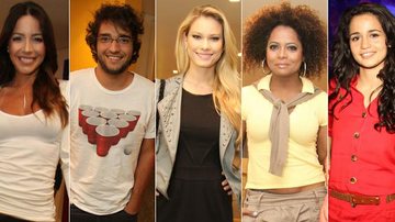 Renata Domingues, Humberto Carrão, Karen Junqueira, Adriana Bombom e Nanda Costa - Raphael Mesquita / PhotoRioNews