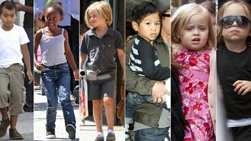 Maddox, Zahara, Shiloh, Pax, Vivienne e Knox - GrosbyGroup