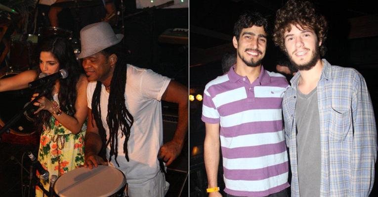 Banda Moinho e Brown recebem amigos em show - Onofre Veras / AgNews