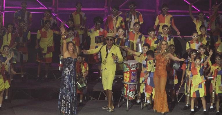 Daniela Mercury, Carlinhos Brown e Claudia Leitte - Thyago Andrade/Photo Rio News