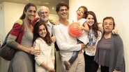 Du Moscovis recebe família no teatro - Felipe Panfili / AgNews