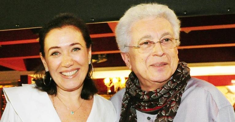 Lília Cabral e Aguinaldo Silva - TV GLOBO / João Miguel Júnior