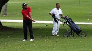 Rodrigo Lombardi joga golfe no Rio de Janeiro - Marcos Ferreira/Photo Rio News