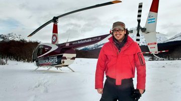 Na temporada CARAS/Neve em Ushuaia, o ator vence um trauma. - Martin Gurfein