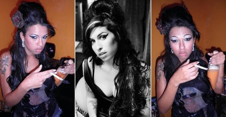 Ariadna imita Amy Winehouse - Divulgação/Reprodução