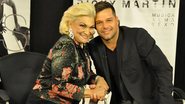 Hebe Camargo e Ricky Martin - WAYNE CAMARGO