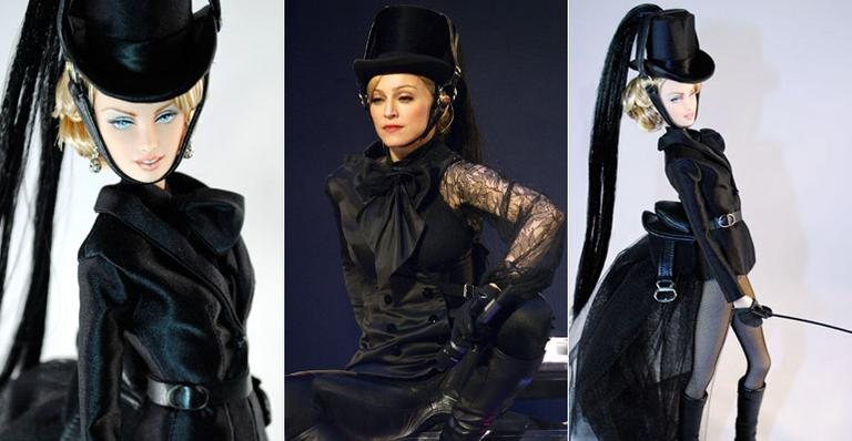 Madonna vira boneca inspirada em turnê - Getty Images; Reprodução