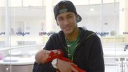 Neymar com o filho Davi Lucca - Adilson Micalli/Divulgação