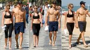 Yasmin Brunet e Evandro Soldati passeiam por Ipanema - Edson Teófilo / PhotoRio News