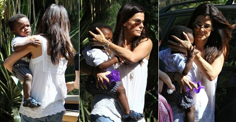 Sandra Bullock e Louis - GrosbyGroup