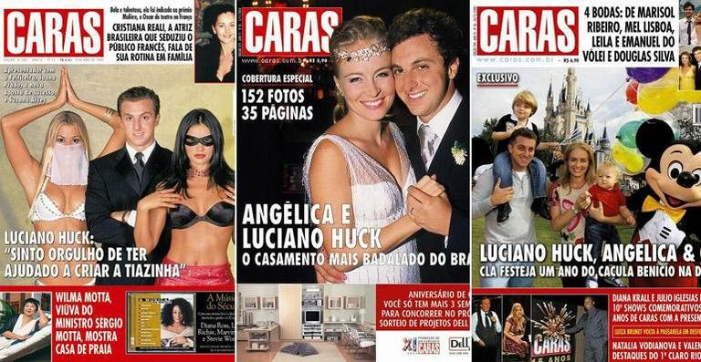 Capas Luciano Huck - Reprodução/Arquivo Caras