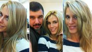 Carolina Dieckmann e o hairstylist Ton Reis - Divulgação