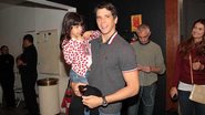 Marcio Garcia com a filha Nina - Orlando Oliveira/AgNews