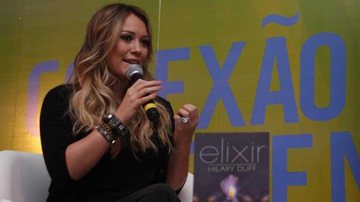 Hilary Duff lança livro no Rio de Janeiro - Philippe Lima/AgNews