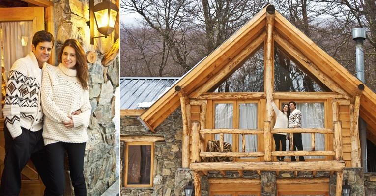 Noivos há três meses, Pontual e Fran namoram na idílica cabana na estação de esqui Cerro Castor, na Patagônia argentina, onde fazem planos para o casamento. - Jaime Bórquez