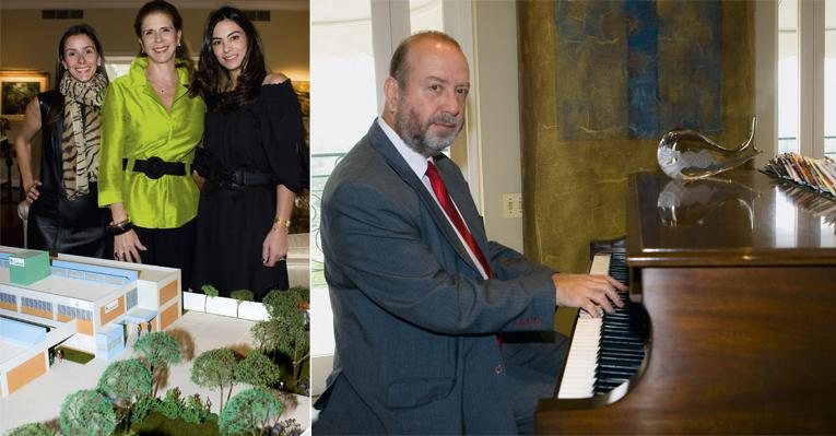 A presidente do instituto Verdescola, Maria Antonia Civita, recebe Ana Auriemo Magalhães e a cunhada, Mariana Auriemo, em sua casa, em SP. Silmar Cunha. - Caio Guimarães