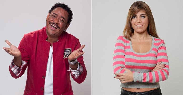 Compadre Washington e Raquel Pacheco - Edu Moraes/ Record