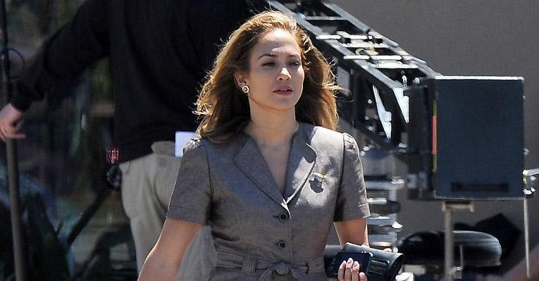 Jennifer Lopez no set de 'Parker' - The Grosby Group