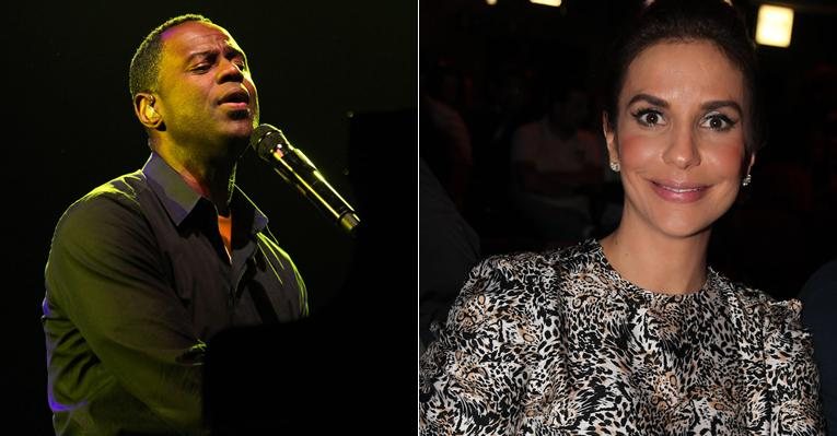 Ivete Sangalo confere show único de Brian McKnight no Brasil - Manuela Scarpa/ Photo Rio News