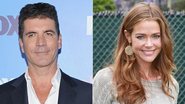 Simon Cowell e Denise Richards - Getty Images