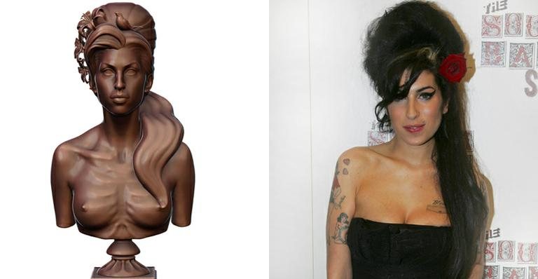 Amy Winehouse - Reprodução/ Facebook/ Getty Images