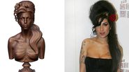 Amy Winehouse - Reprodução/ Facebook/ Getty Images