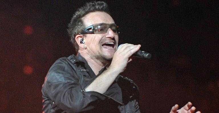 Bono Vox, líder do U2 - Getty Images