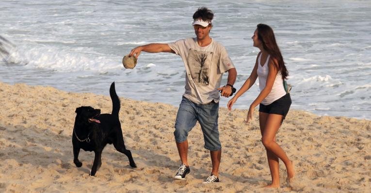 Kayky Brito e Karla Gracie - Marcos Ferreira / Photo Rio News