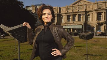 Atriz conhece o centenário Teatro Colón... - TV Globo