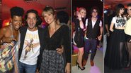 Entre Thalma e a amada, Juliana Didone, Bruno Mazzeo se diverte na festa do Prêmio Multishow. O casal Natália Frascino e Fiuk. O estilo de Julianne Trevisol e Maíz de Oliveira. - Ivan Faria