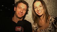 Elano e Alexandra Blumer em entrevista para a TV CARAS - TV Caras