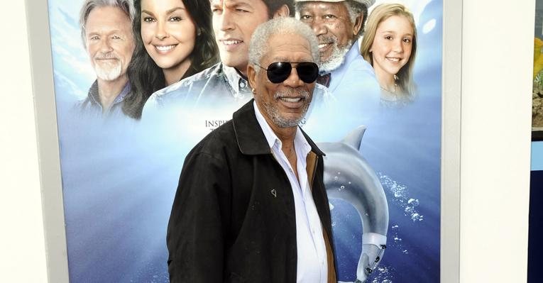 Morgan Freeman na première do filme 'Dolphin Tale' - Reuters