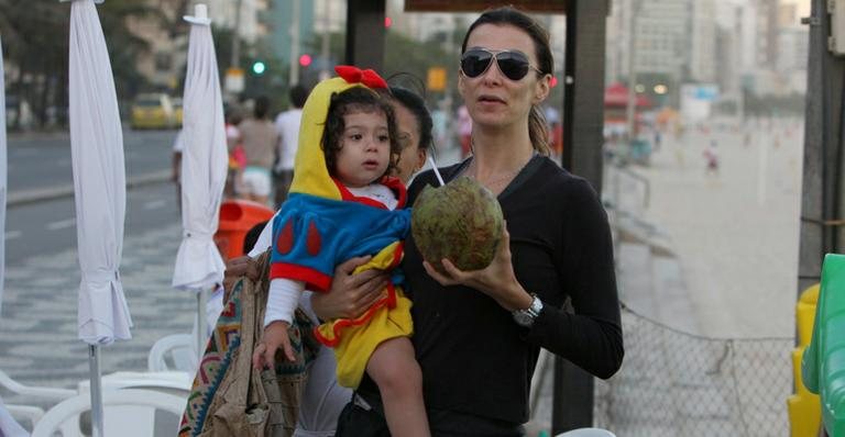 Mônica Martelli com a filha Júlia - Gil Rodrigues / PhotoRioNews