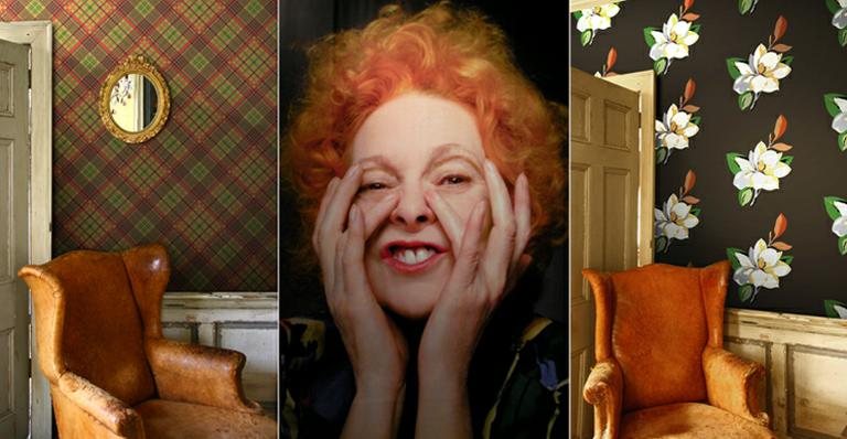 Vivianne Westwood lança coleção de papeis de parede carregados de história - Divulgação