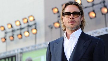 Brad Pitt na première de 'Moneyball' em Oakland na noite desta segunda-feira, 19 - Getty Images