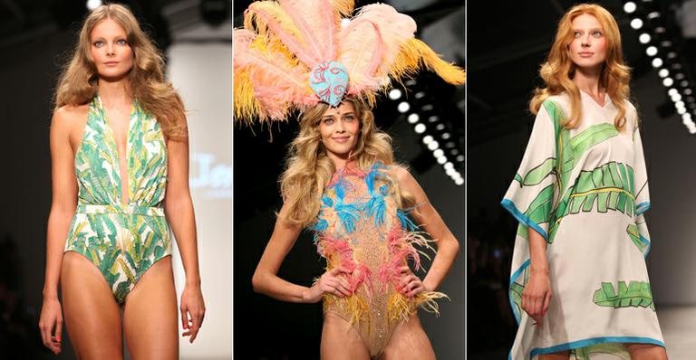 Desfile Issa London inspirado no Rio de Janeiro - Getty Images