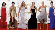 Kerry Washington de Zuhair Murad,  Padma Lakshmi de Armani Privé, Maria Bello de Kaufmanfranco, Kelly Osbourne, Heidi Klum de Christian Siriano, Katie Holmes de Calvin Klein Collection - Reuters