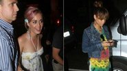 Katy Perry e Rihanna chegam à boate no Rio - Delson Silva e Gabriel Reis/ AgNews