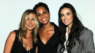 Jennifer Aniston, Alicia Keys e Demi Moore - Getty Images