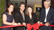 Bruno Gagliasso e Bianca Bin prestigiam inauguração de Spa em São Paulo - Amauri Nehn / AgNews