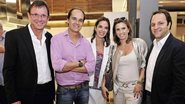 Murilo e Esther Schattan recebem Dado Castello Branco, Silvia Vidigal Ramos e Daniel Al Makul em abertura da mostra décor, SP.