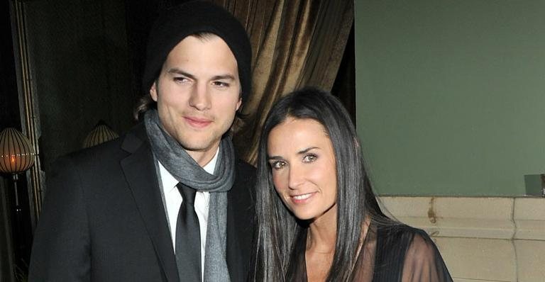 Ashton Kutcher teria traído Demi Moore um dia antes de comemorar seis anos de casado - Getty Images