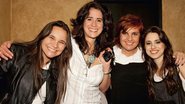 Myllena, Lúcia Veríssimo e Isabela Taviani em show de Monique Kessous, em SP.