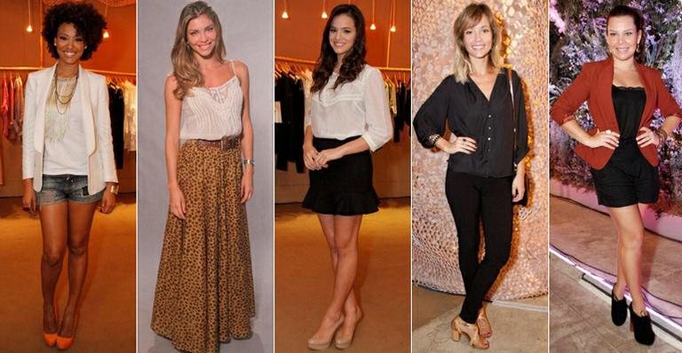 Sheron Menezzes, Grazi Massafera, Bruna Marquezine, Juliana Didone e Fernanda Souza - Kadu Ferreira / PhotoRioNews; Philippe Lima e Anderson Borde / AgNews