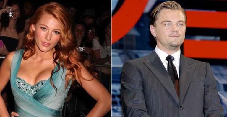 Blake Lively / Leonardo DiCaprio - CityFiles / Bang ShowBiz / Reprodução