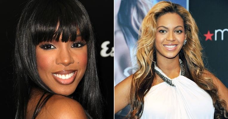 Kelly Rowland e Beyoncé Knowles - Getty Images