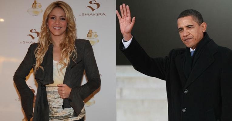 Shakira é nomeada por Obama como assessora para assuntos ligados à educação entre pessoas de origem hispânica - Foto Montagem