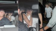 Justin Bieber e Selena Gomez trocam carinhos após o jantar - Gabriel Reis e Rodrigo dos Anjos / AgNews